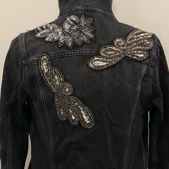 Pepe Jeans London Embellished Denim Jacket - Picture 6 of 6